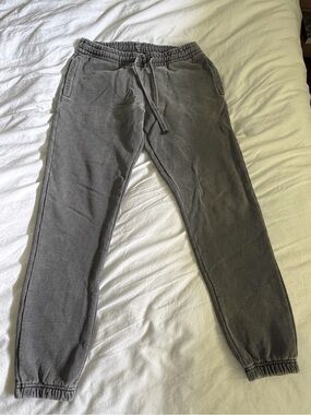 TALENTLESS Steel Gray Heavyweight Jogger Sweatpants - Size S